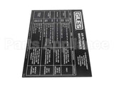 64454 Giles Label, Air Filter Maintenance, Vh Units