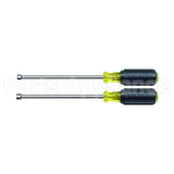 646M Compatible Klein Tools Nut Driver Set, Mag 6-Inch Shafts, 2-Piece