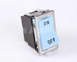6496 Blodgett Switch, Rocker, Spst, Blue