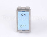 6496 Blodgett Switch, Rocker, Spst, Blue