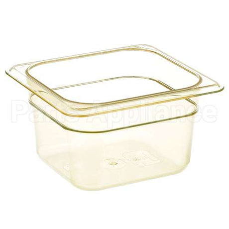 64HP-150 Compatible Cambro 1/6 High Heat Food Pan Amber