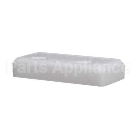 6508 Douglas Machines White Delrin Foot Block Pt Cpt