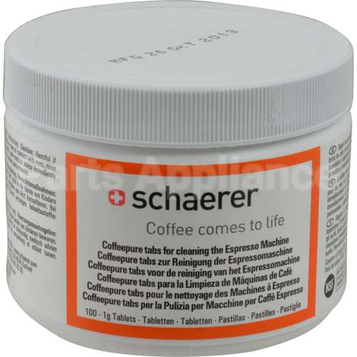 65221 Compatible Schaerer Tablets, Espressocleaning(100)