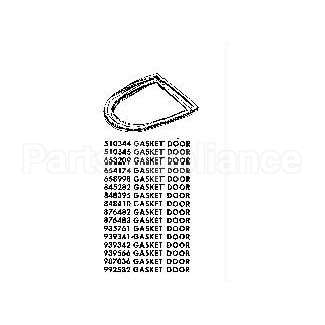 653209 Whirlpool Gasket-Door