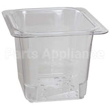 65CLRCW-135 Compatible Cambro Colander Food Pan 1/6X5 Clear