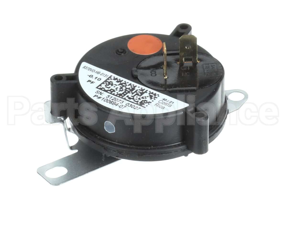 65W63 Lennox Switch-Pressure Orange 0.1" Wc