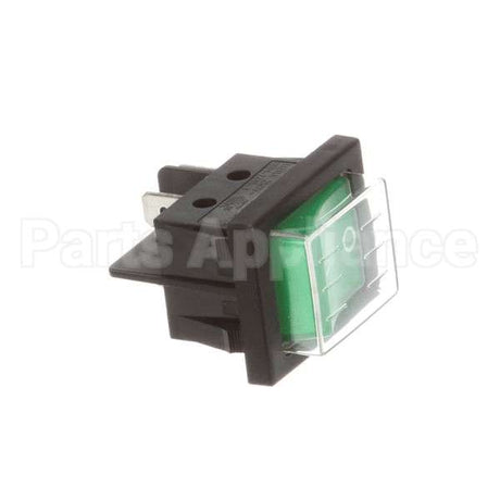 66019 Compatible Arctic Air Powerswitch, Rocker, D Pst, Lighted Green