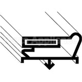 66237-14 Compatible Perlick Gasket, Door 18" X 30"