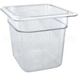 66CW-135 Compatible Cambro Pan Poly Sixth X 6 -135 Clear Qd