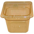 66HP Compatible Cambro Sixth Size 6In Food Pan Hight Heat
