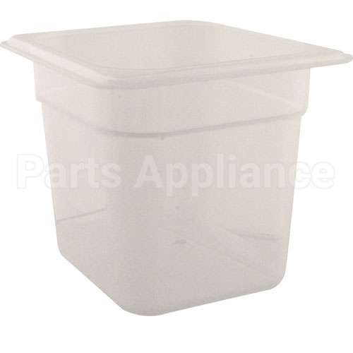 66PP190 Compatible Cambro Pan 1/6 X 6 Plastic Semi-Clear