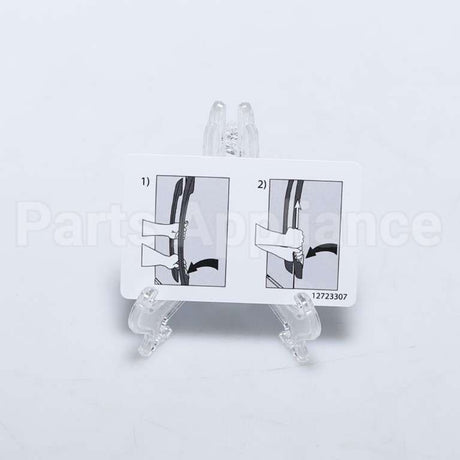 67007028 Whirlpool Card; Handle Release