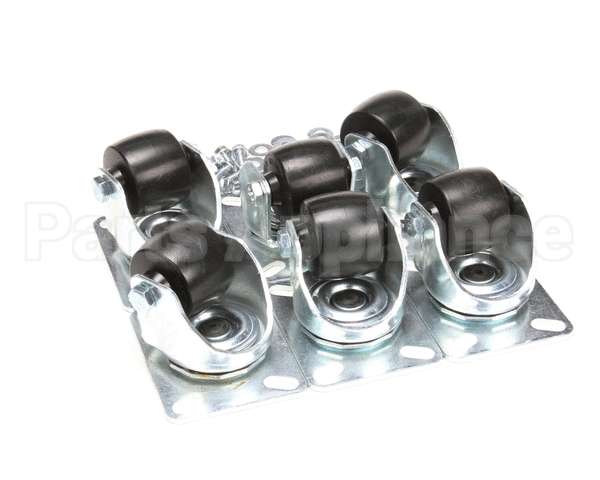 67062 Perlick Caster Kit, Set Of 6, 2-7/8 H