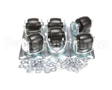 67062 Perlick Caster Kit, Set Of 6, 2-7/8 H