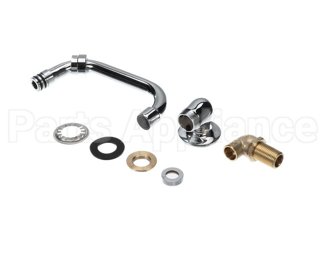 67419-6W-LF Perlick Swing Spout, 6, Wall Mnt, 1/2