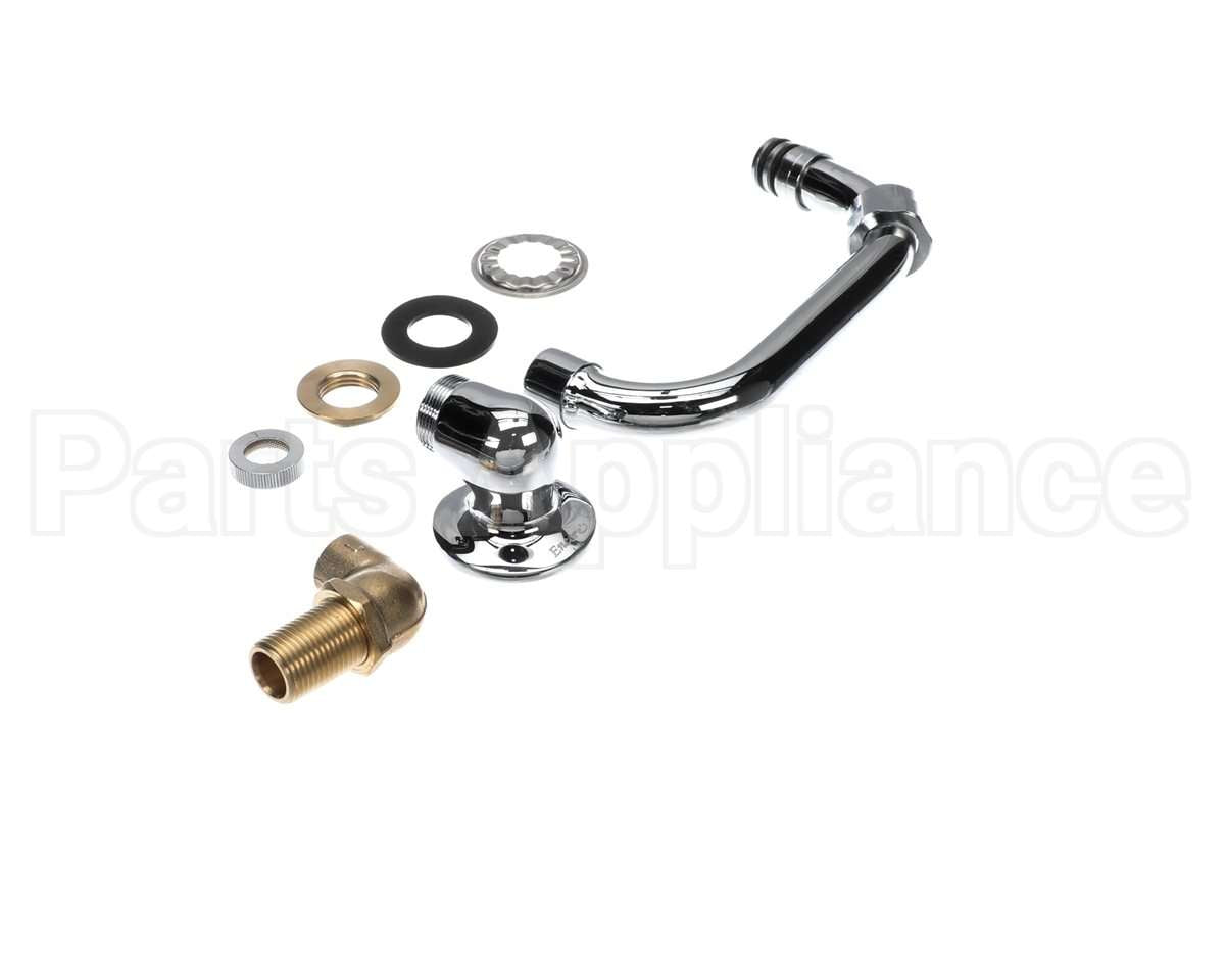 67419-6W-LF Perlick Swing Spout, 6, Wall Mnt, 1/2