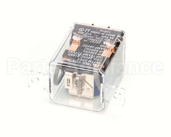 67K65 Lennox 01, Dpdt Flange Mount Relay, 24 Vac