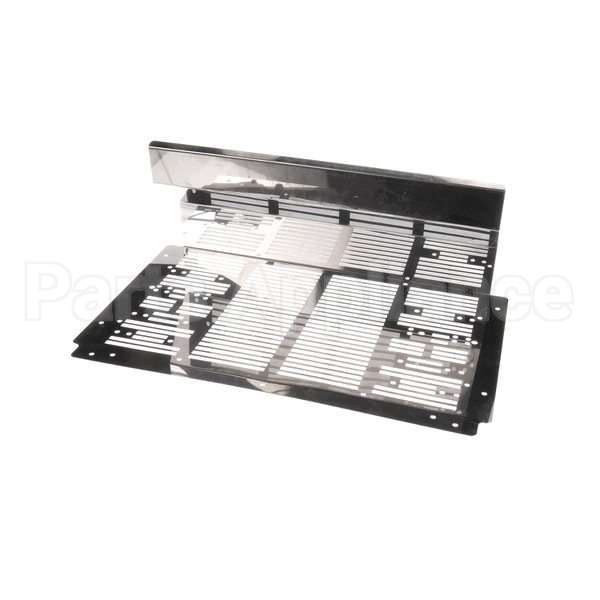 68548-2 Compatible Perlick Grille, Low Side, Slides, Back