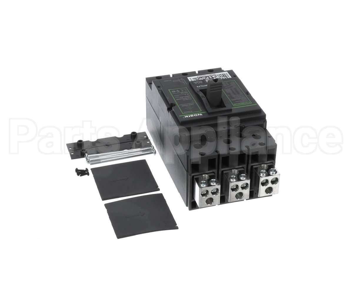 68W19 Lennox Circuit Breaker, 3 Pole, 80A, 600V, Type