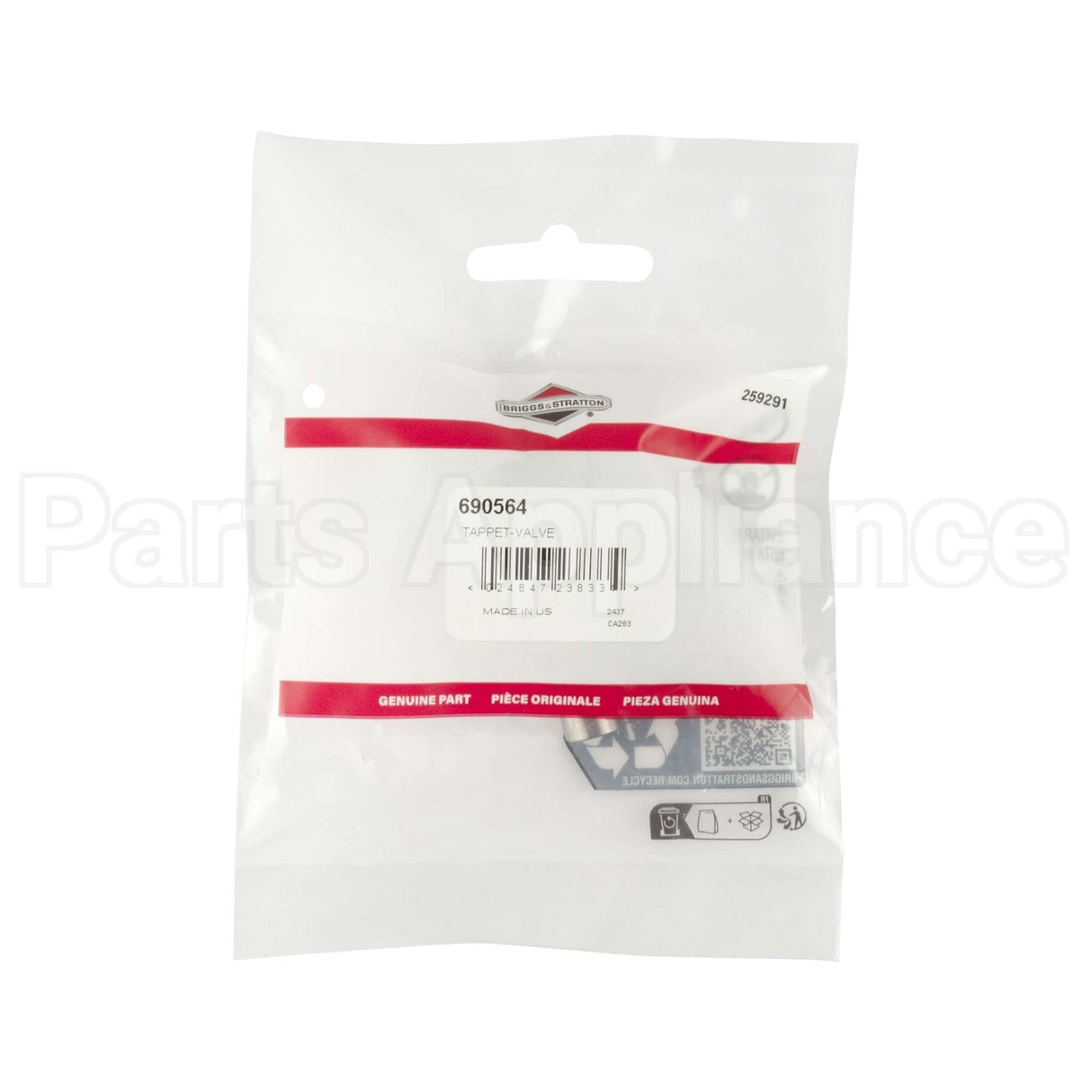 690564 Briggs & Stratton Tappet-Valve