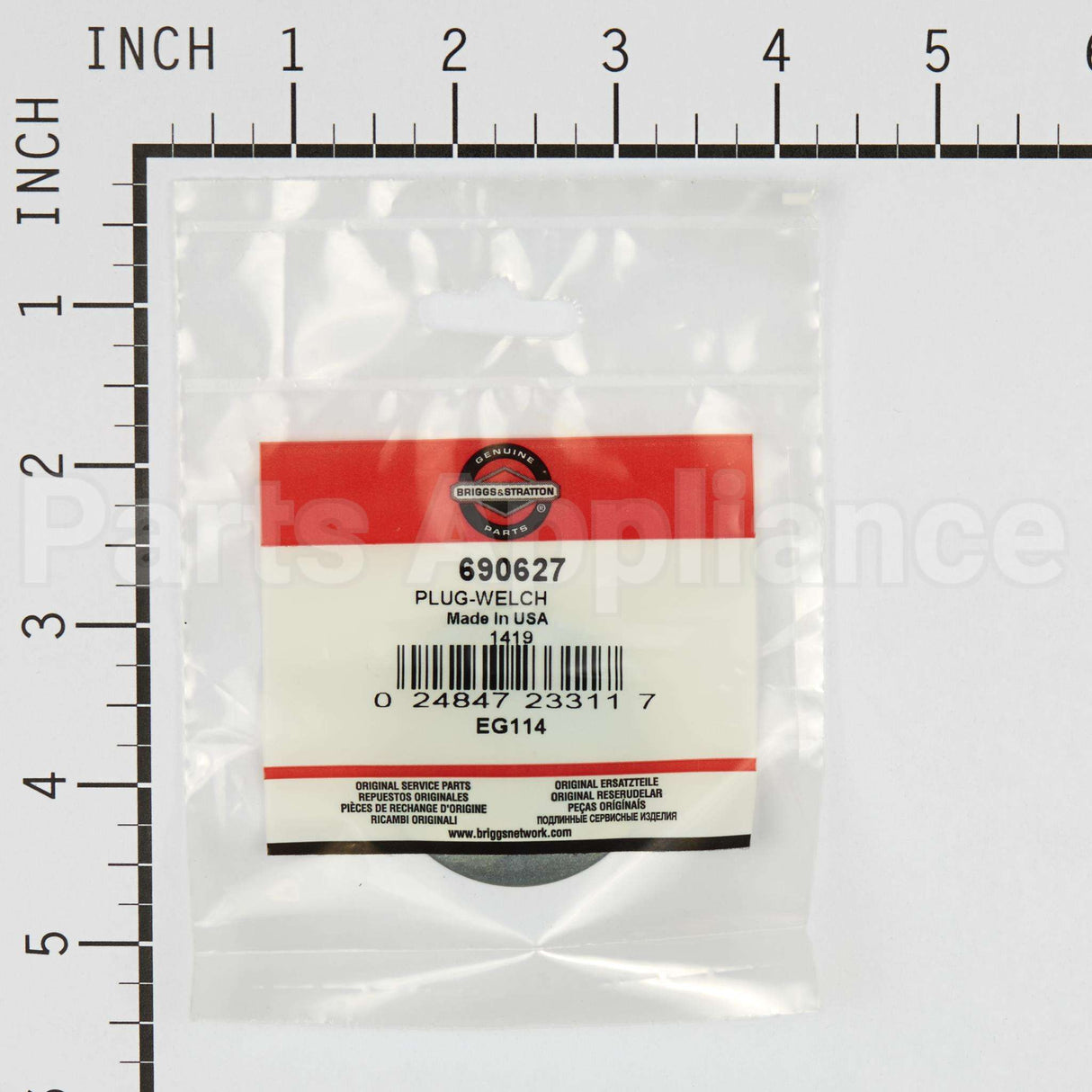 690627 Briggs & Stratton Plug-Welch