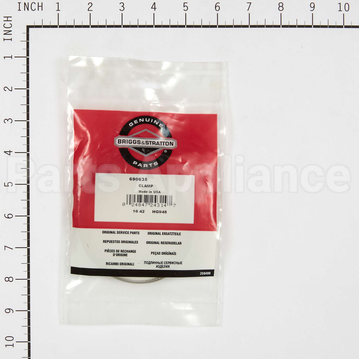690635 Briggs & Stratton Clamp