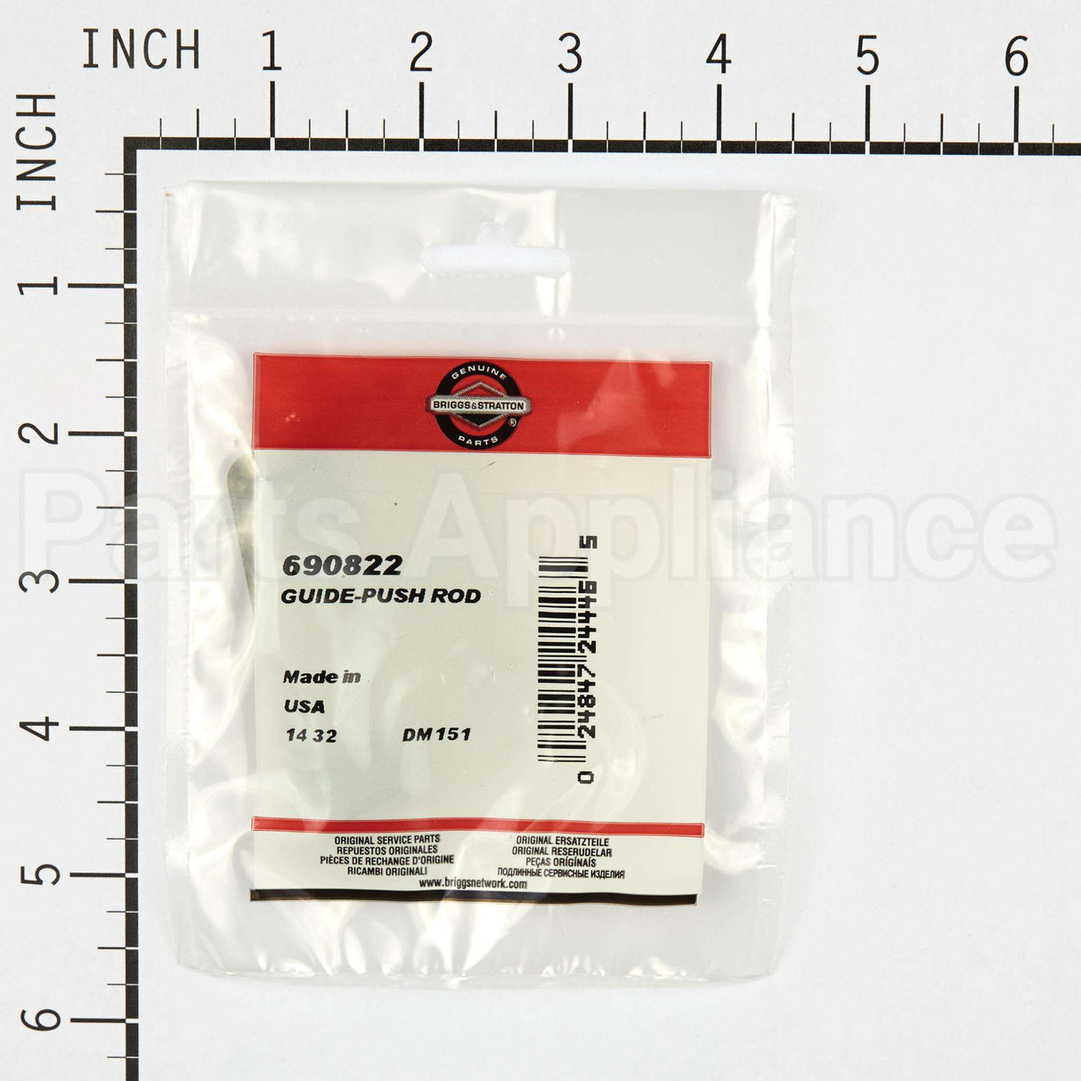 690822 Briggs & Stratton Guide-Push Rod