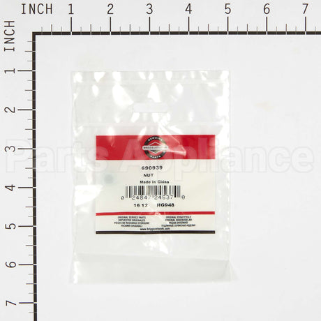 690939 Briggs & Stratton Nut