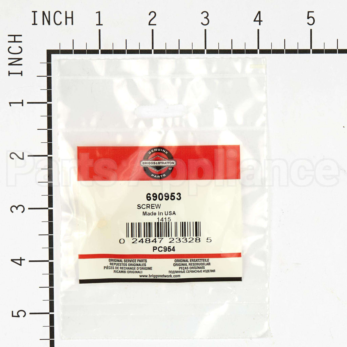 690953 Briggs & Stratton Screw