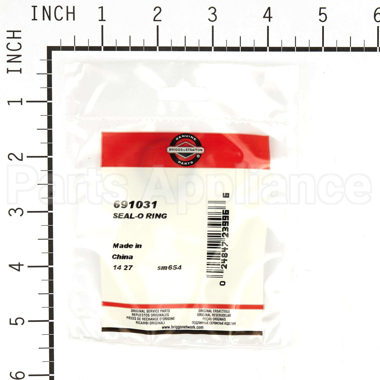 691031 Briggs & Stratton Seal-O Ring
