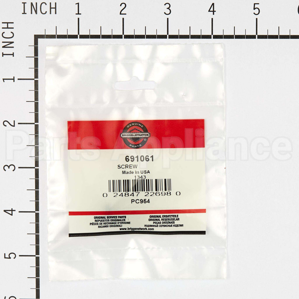 691061 Briggs & Stratton Screw