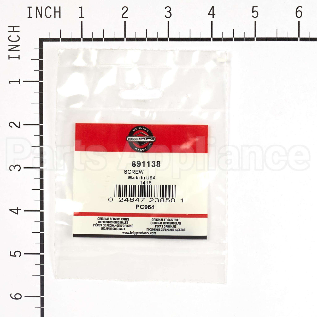 691138 Briggs & Stratton Screw
