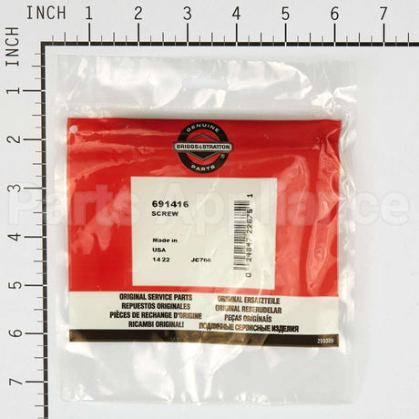 691416 Briggs & Stratton Screw