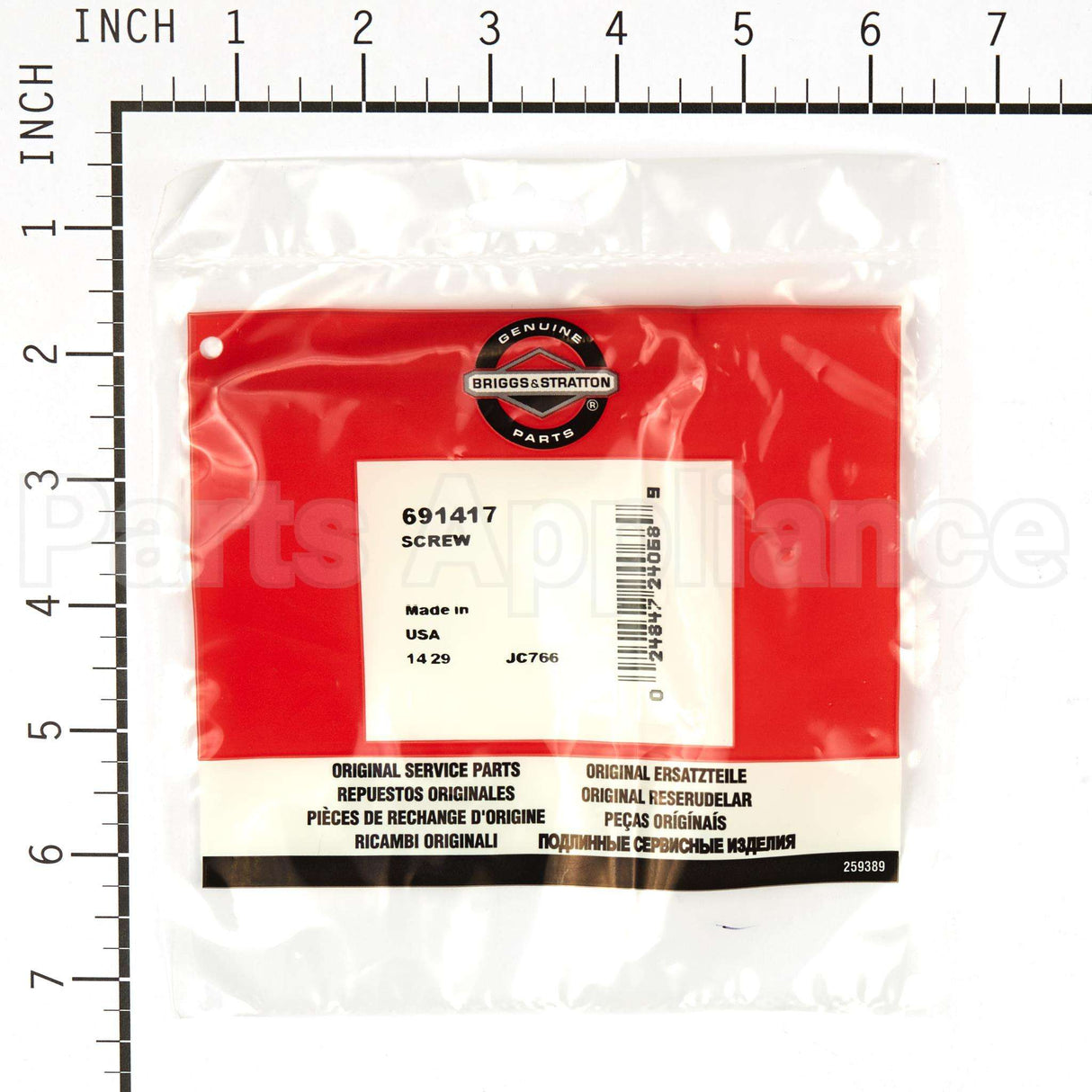 691417 Briggs & Stratton Screw