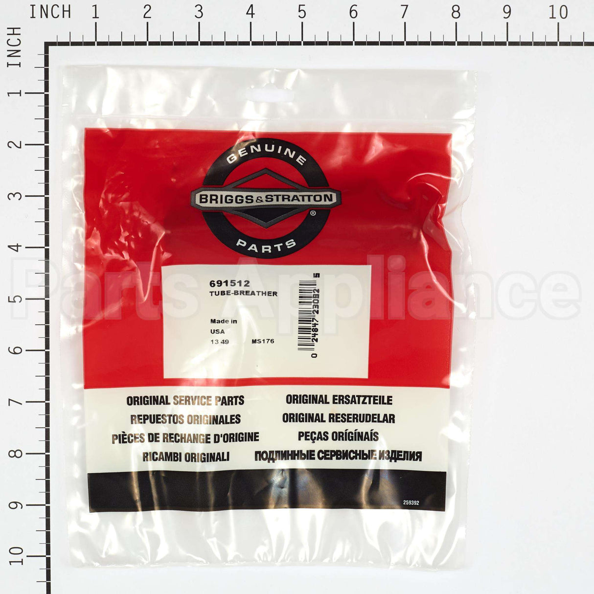 691512 Briggs & Stratton Tube-Breather