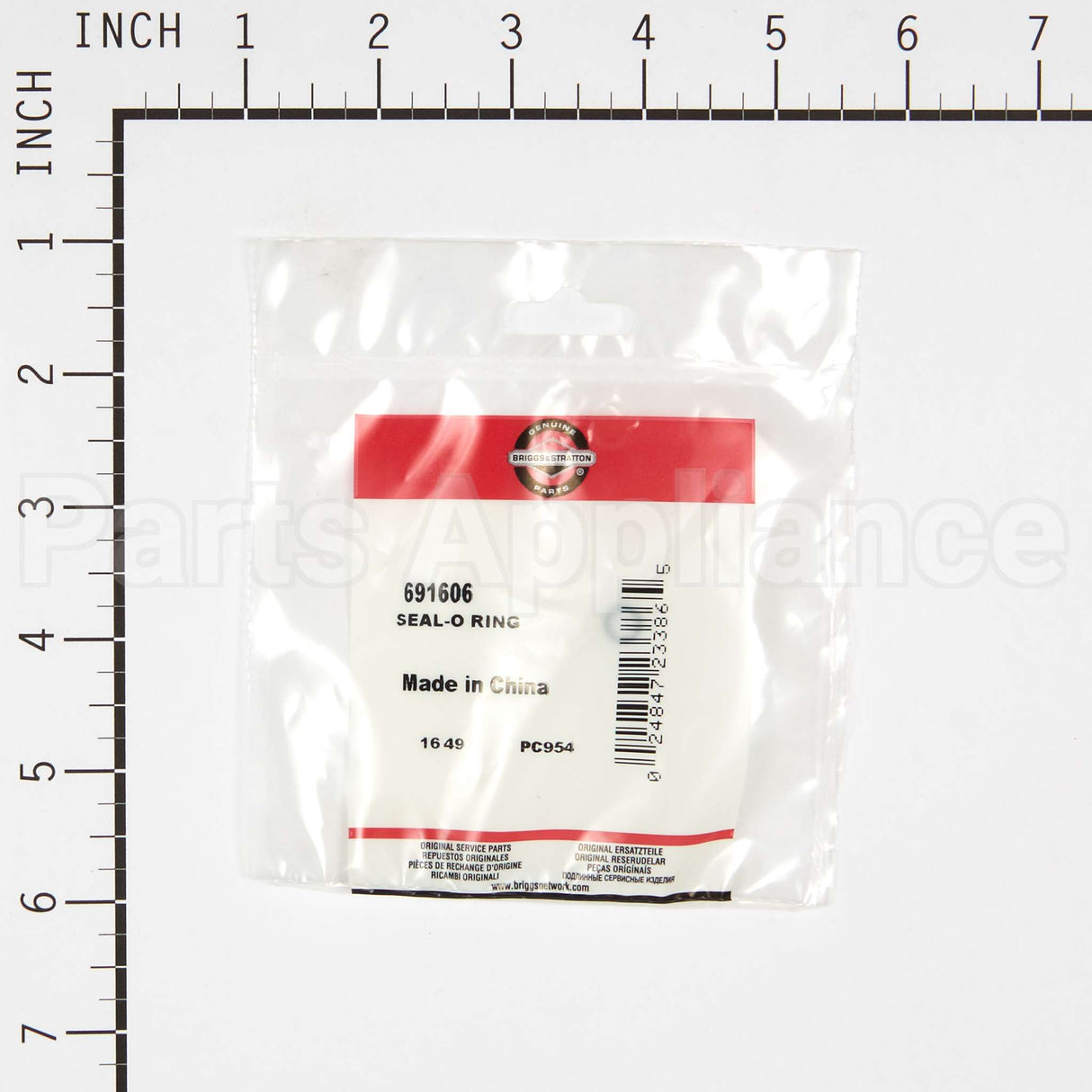 691606 Briggs & Stratton Seal-O Ring