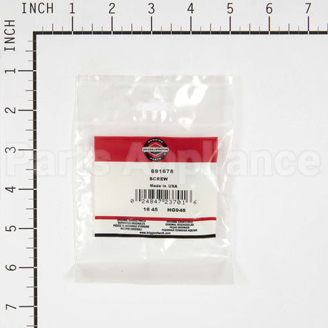 691678 Briggs & Stratton Screw