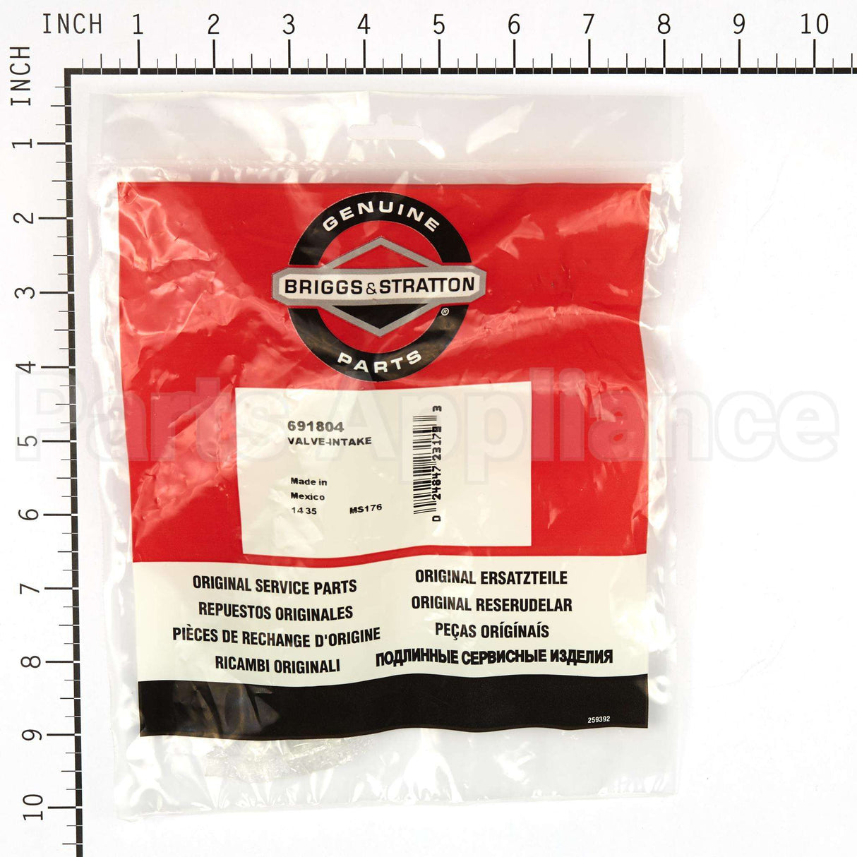 691804 Briggs & Stratton Valve-Intake