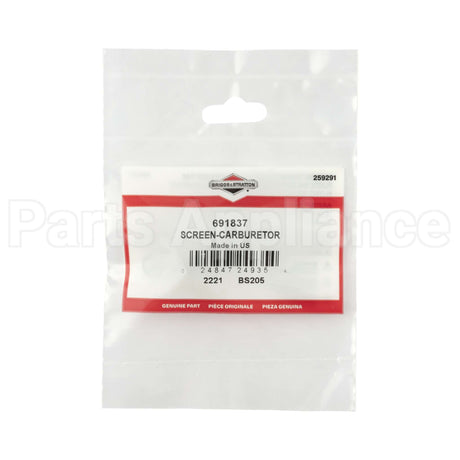 691837 Briggs & Stratton Screen-Carburetor