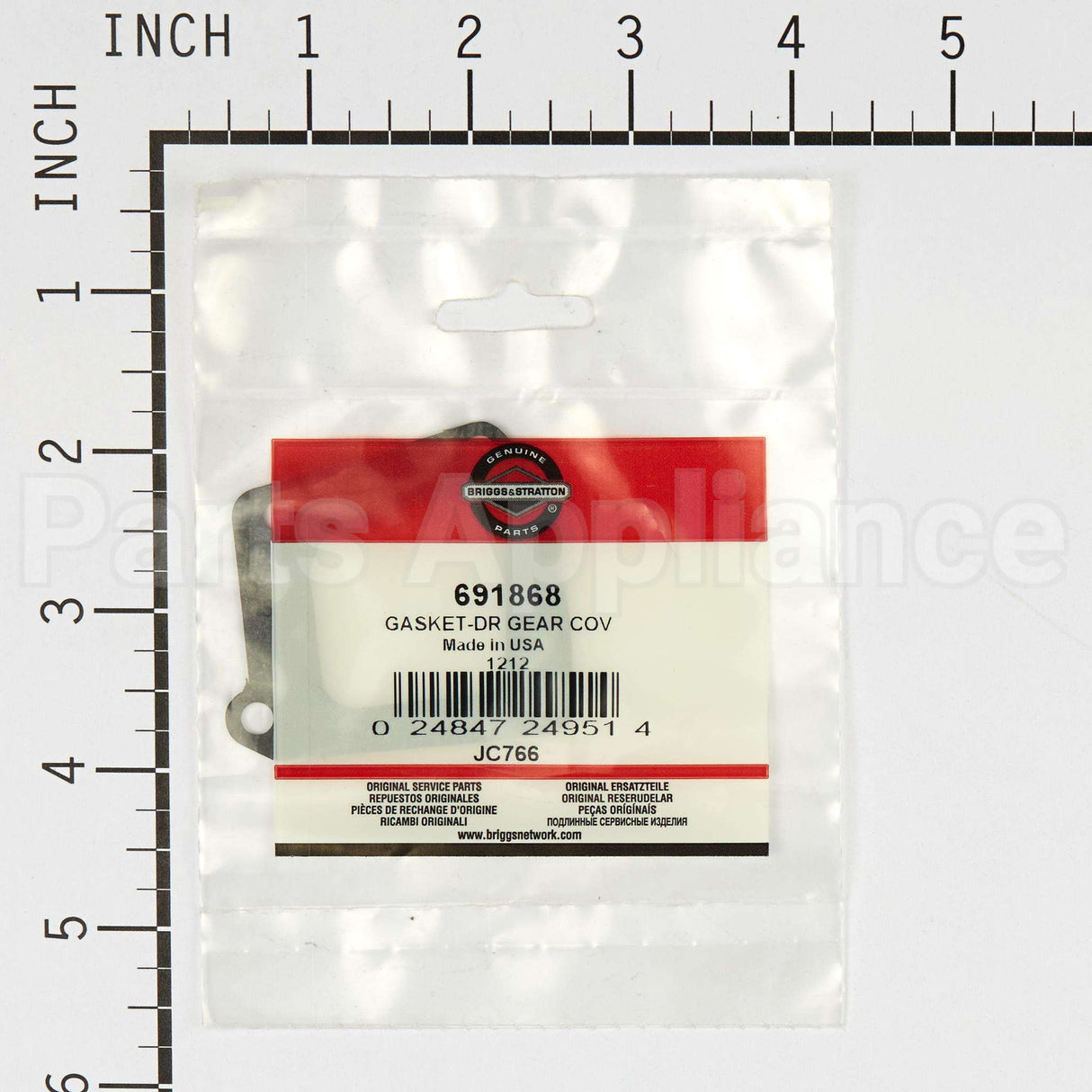 691868 Briggs & Stratton Gasket-Dr Gear Cov