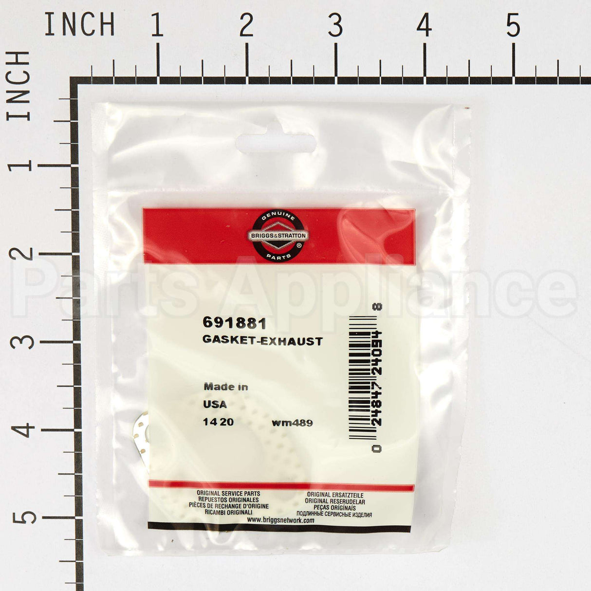 691881 Briggs & Stratton Gasket-Exhaust