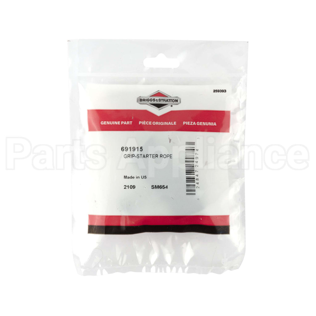 691915 Briggs & Stratton Grip-Starter Rope