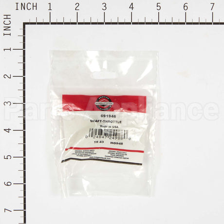 691946 Briggs & Stratton Shaft-Throttle