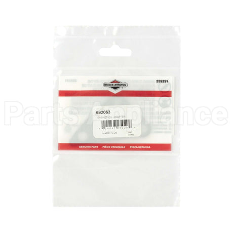 692063 Briggs & Stratton Gasket-Oil Adapter