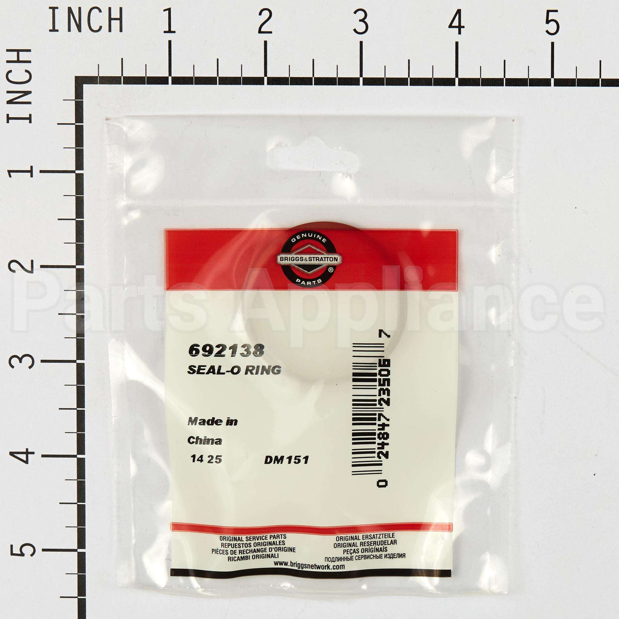 692138 Briggs & Stratton Seal-O Ring
