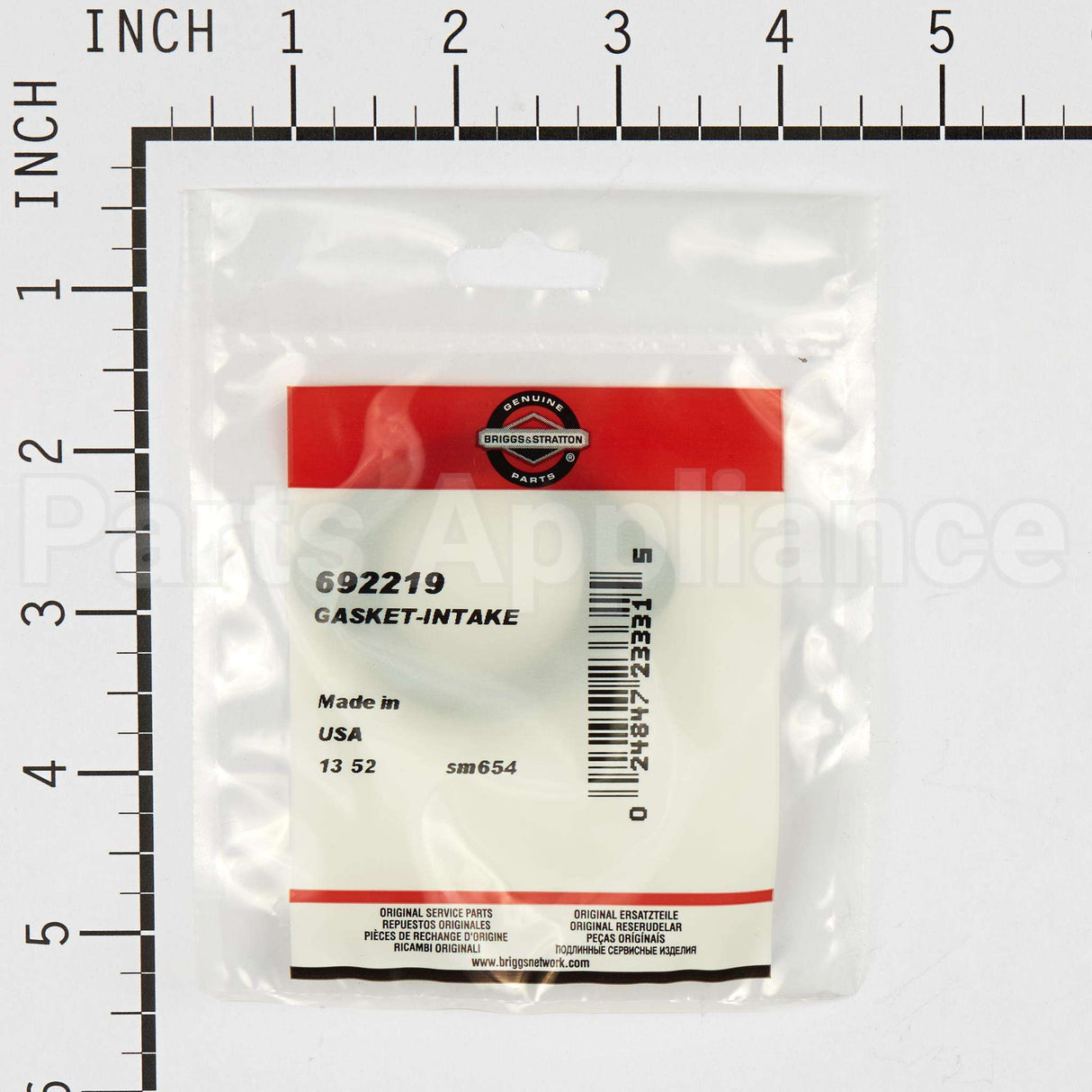 692219 Briggs & Stratton Gasket-Intake