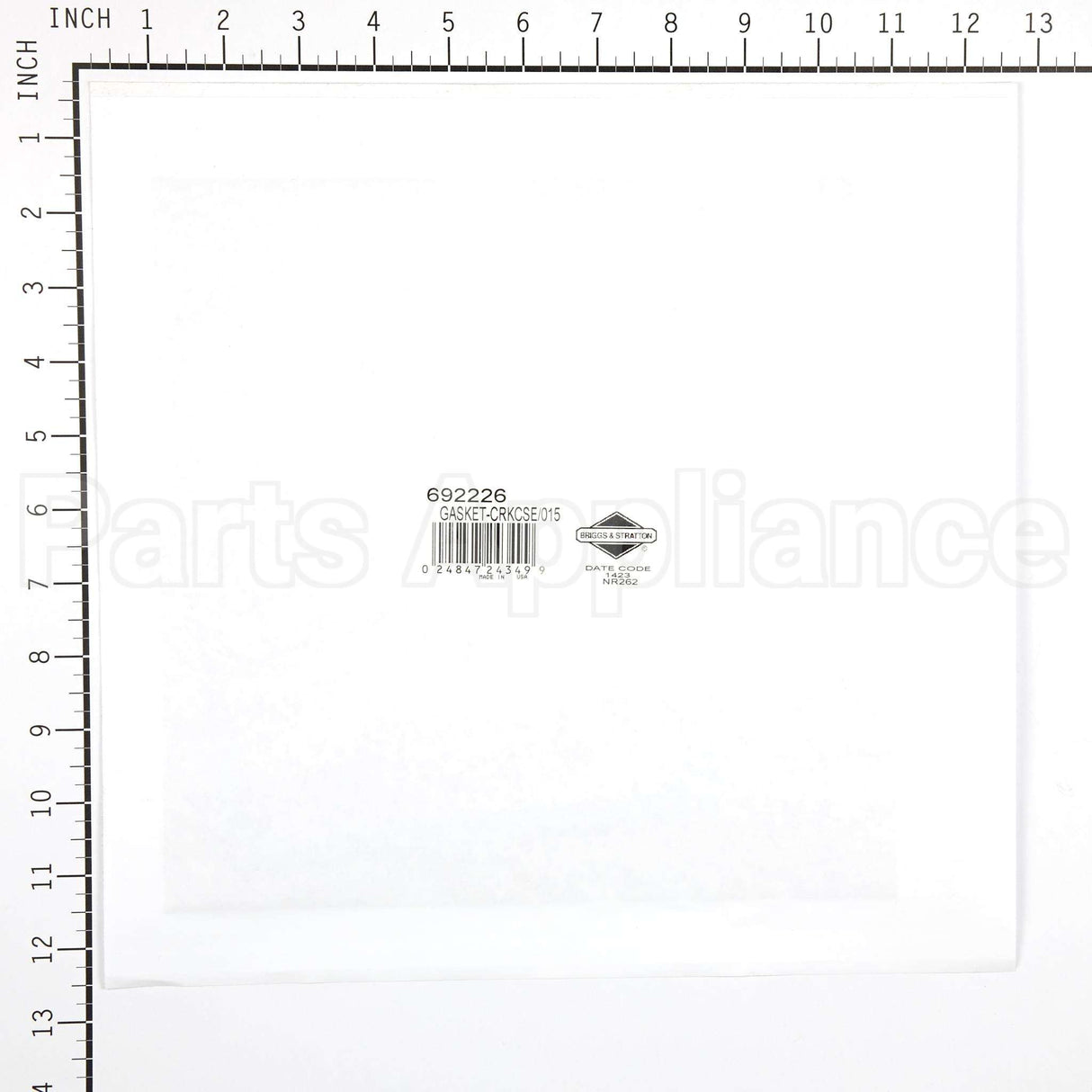 692226 Briggs & Stratton Gasket-Crkcse/015