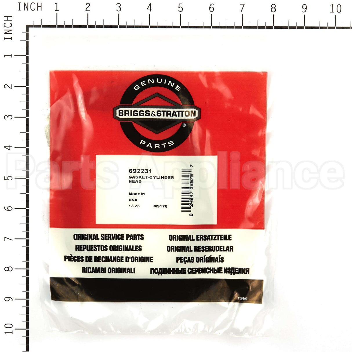 692231 Briggs & Stratton Gasket-Cylinder Head