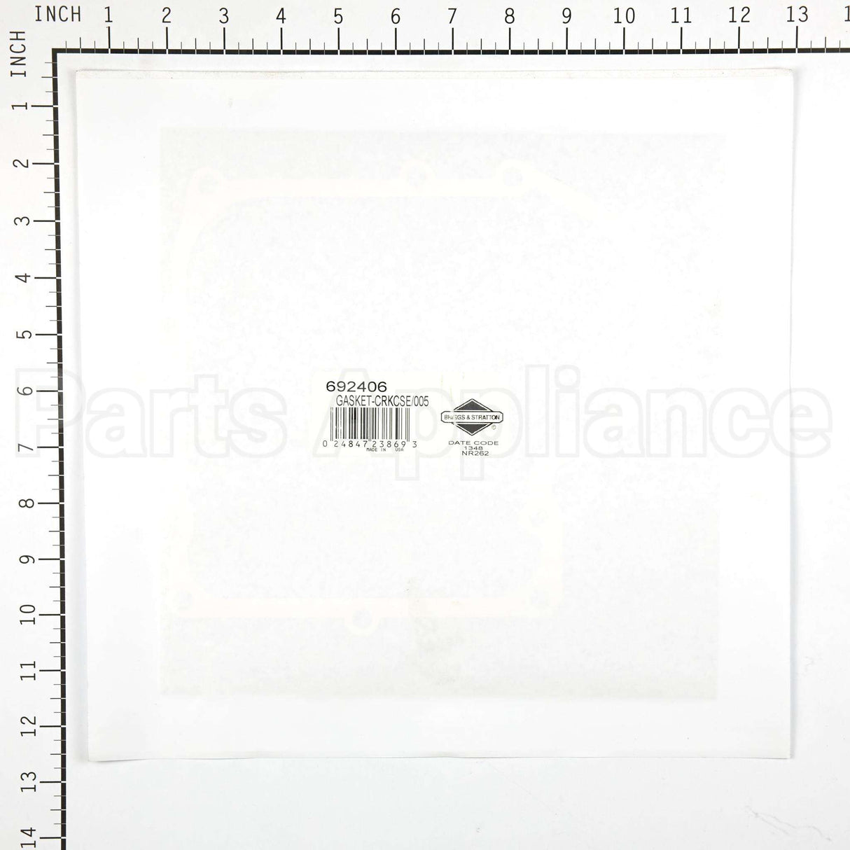 692406 Briggs & Stratton Gasket-Crkcse/005