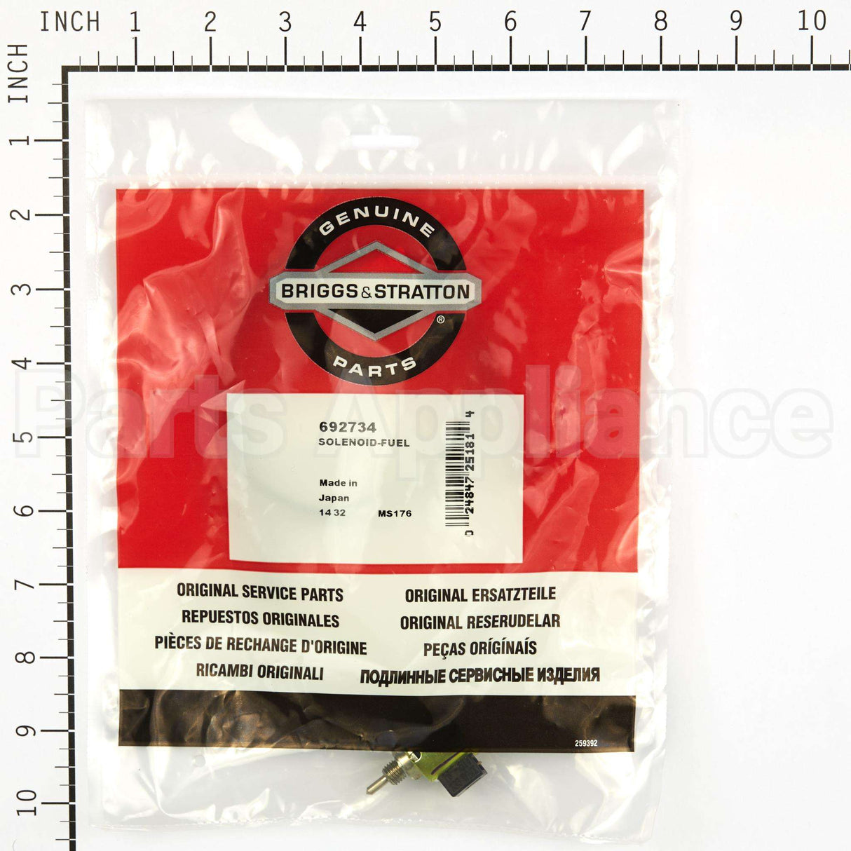 692734 Briggs & Stratton Solenoid-Fuel